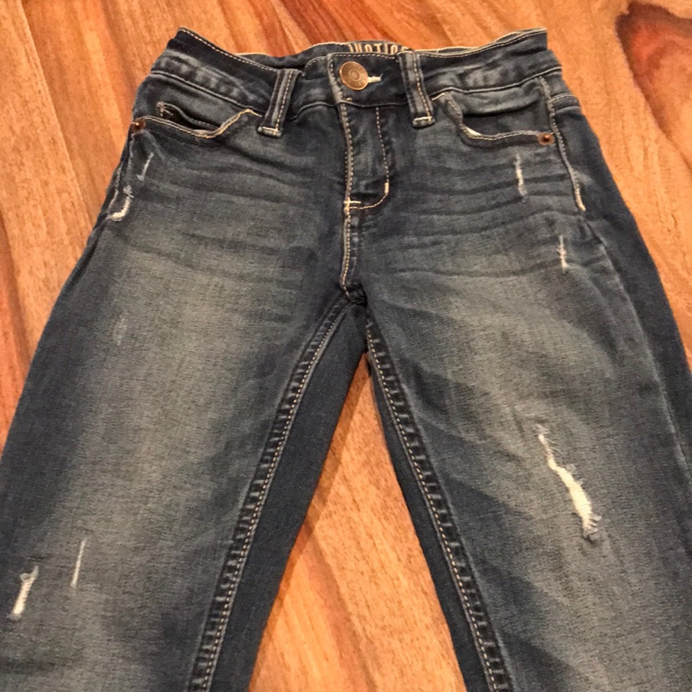 Justice Girl’s Super Skinny Jeans Size 8 Mid Rise